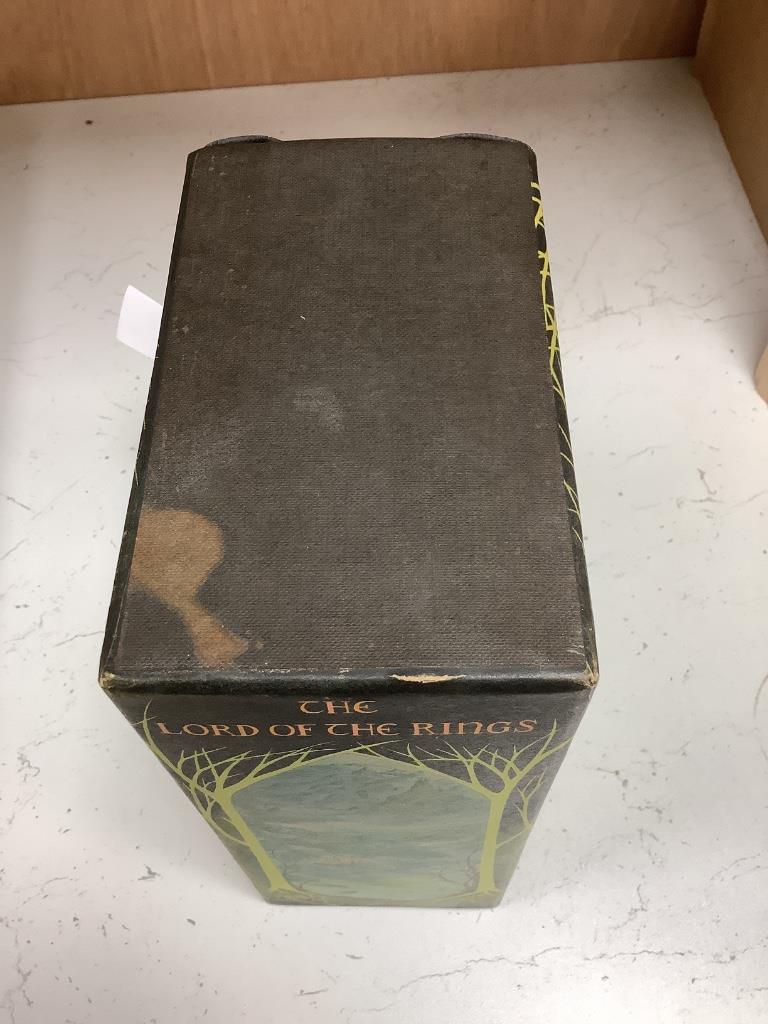 Tolkein, J.R.R. - The Fellowship of the Ring, The Two Towers, The Return of the King 1963, tenth and thirteenth impressions, deluxe edition in slip case